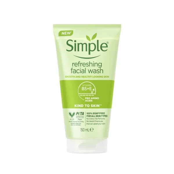 Simple Refreshing Facial Wash Gel 150 ml